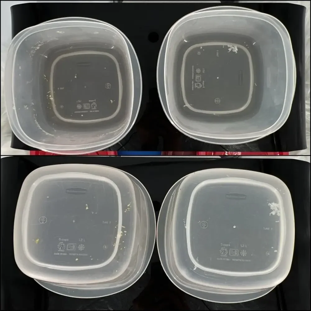 Rubbermaid Betty Crocker Bundle  3-5 Cup Capacity (5 Containers with Lids)